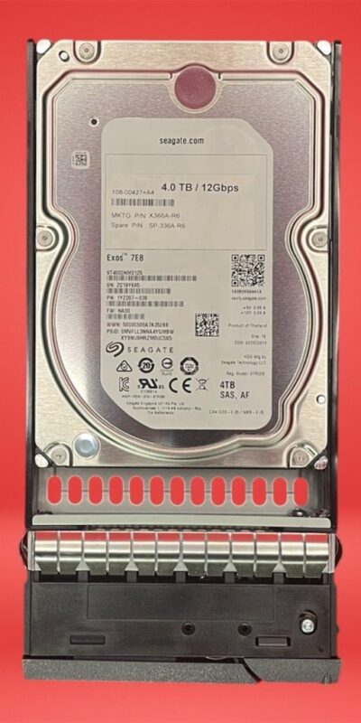 Seagate 4TB 7200RPM SAS 3.5" Internal Desktop Drive with Tray