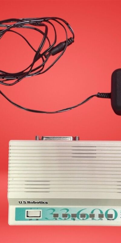 US Robotics Sportster 33.6K External FaxModem with Adapter