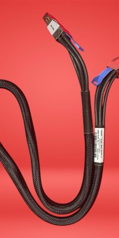 Aruba Optical SATA Power Connector Cable 20" Black Durable Easy Install