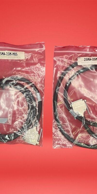 Lot of 2 Mogami Shielded Audio Cable 25P DSUB Male to DSUB Male 5ft