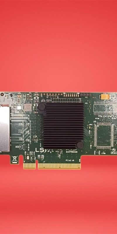 LSI 8-Port PCIe Host Bus Adapter SAS/SATA 6Gbps CardBus