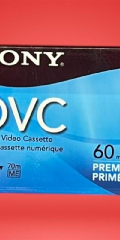 Sony Mini DV 60min Camcorder Tapes - Lot of 2 Recordable Cassettes