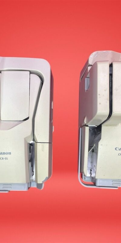 Canon CR-55 Check Scanner USB Compact Design Lot of 2