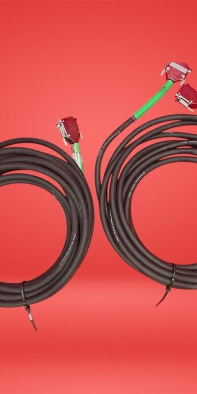 Lot of 2 Digidesign Digital Cable DB25 male to DB25 Male Serial Cable