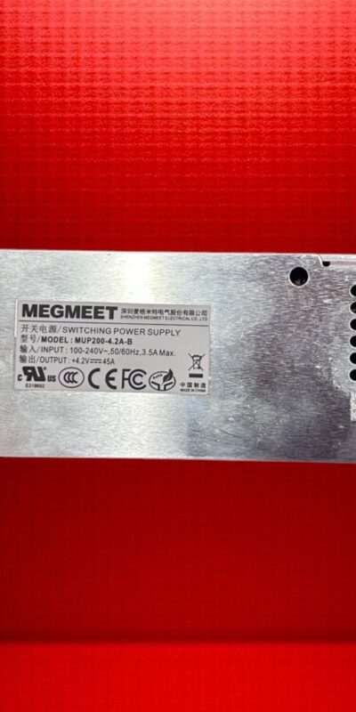 Megmeet MUP200-4.2G/4.2A-45A 200W Switching Power Supply PSU Tested