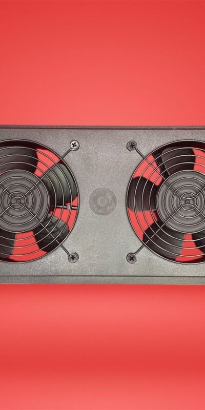 Great Lakes 7217WS 19" RACK COOLING DUAL MECHATRONICS UF12A12 FANS 115V