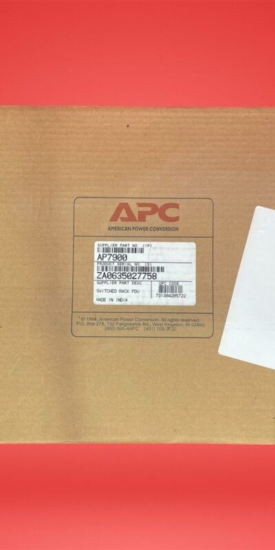 APC AP7900 Switched Rack PDU 1U 10A/230V (8)C13 Open Box