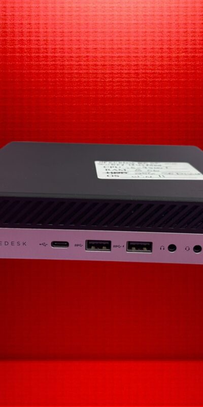 HP EliteDesk 800 G5 Mini PC i5-9500T 16GB 256GB SSD Windows 11 Pro SFF Desktop