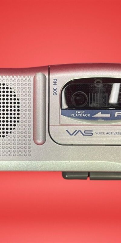 Vintage Panasonic RN-305 Handheld Cassette Voice Recorder