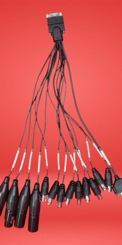 Blackmagic Design Audio/Video Breakout Cable XLR TRS BNC Connections