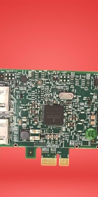 Dell 0FCGN Broadcom 5720 2Port 1Gbps PCIe Ethernet Adapter Card