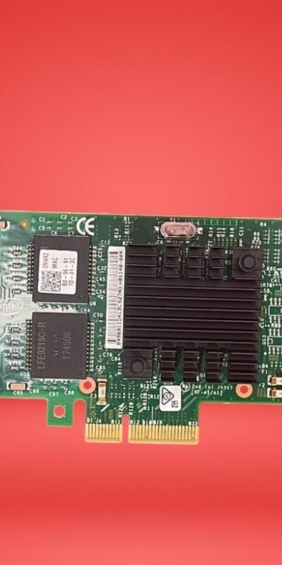 Intel i350-T4 Dell X8DHT RJ45 Quad Port Ethernet Server Adapter Long Bracket