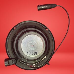 4" 30W Mid Bass Woofer Speaker XLR Connector 4Î©