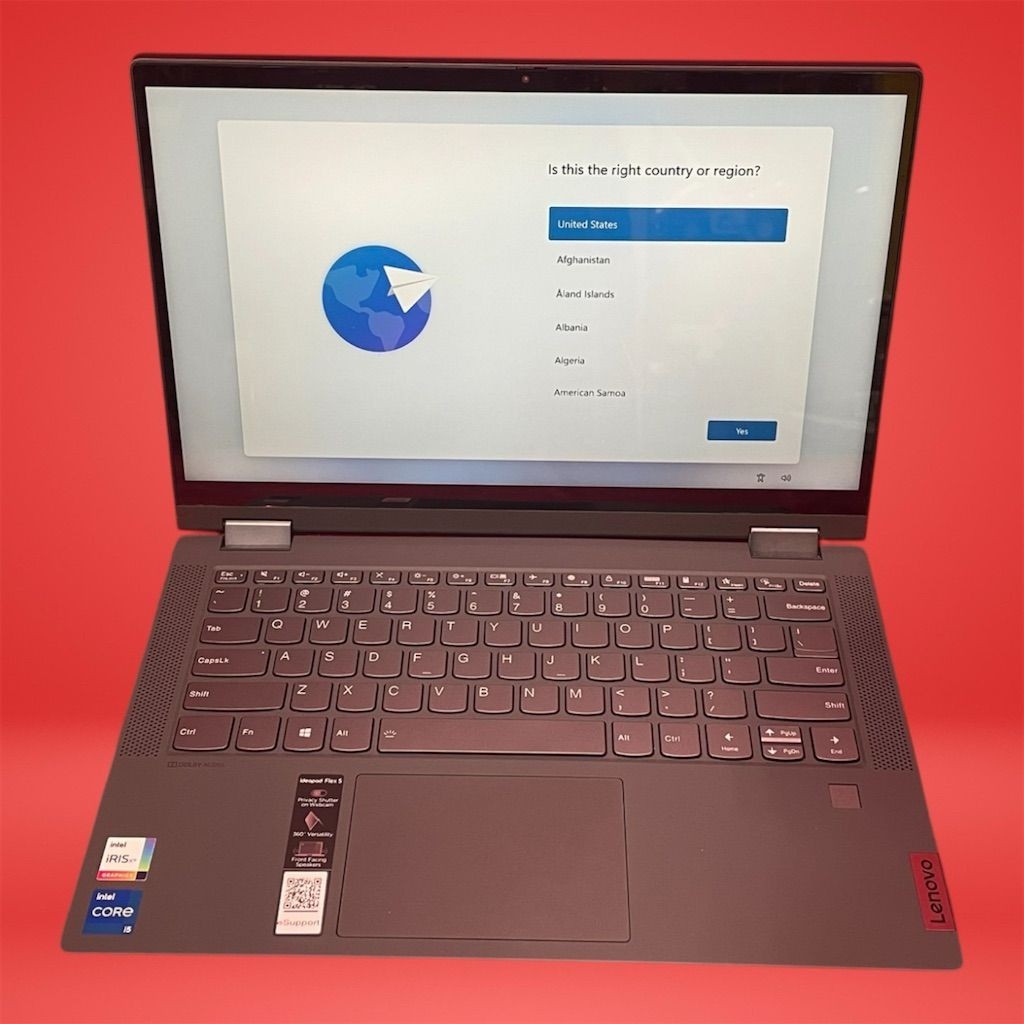 Lenovo IdeaPad Flex5 14ITL05 TOUCH Intel Core i5-1135G7 8GB 512GB NVMe Win11Home