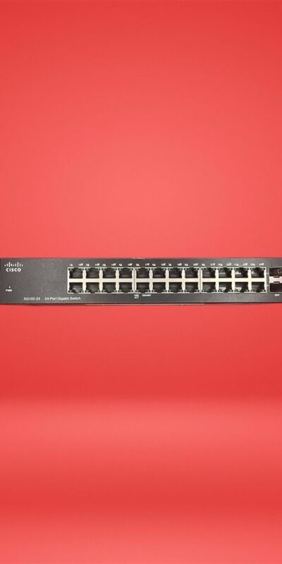 Cisco SG102-24 V2 24-Port Gigabit Ethernet Switch RJ45 Small Business Network