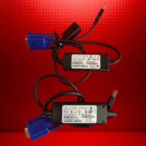 Dell 520-294-504 KVM SIP POD USB VGA Module Lot of 2 Tested Fast Ship