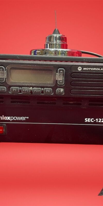Motorola CM300d AAM01JNH9JC1AN Digital Radio W/ Power Supply SEC-1223