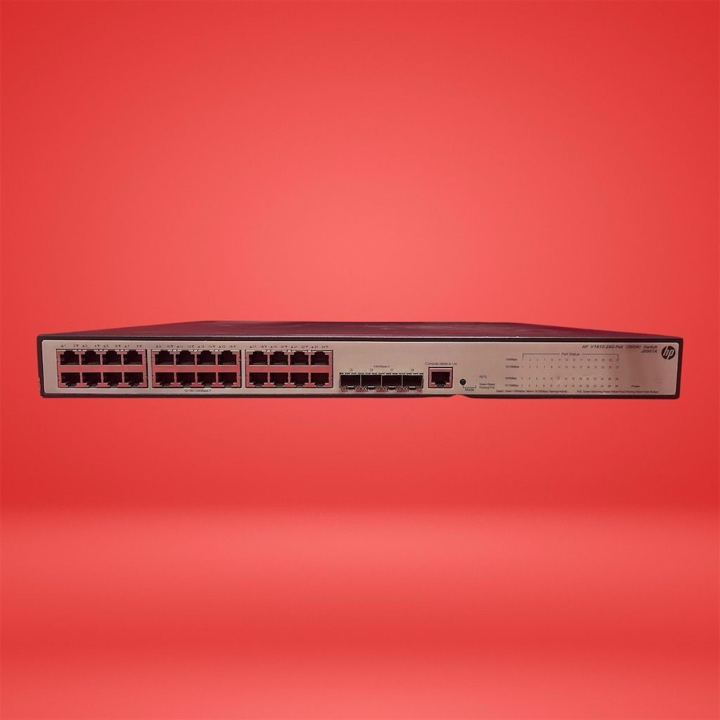 HPE 24-Port Gigabit Ethernet Switch Fully Managed Rack Mountable