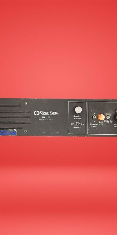Clear-Com Rack-Mounted Intercom Station KB-112 with Multi Ports