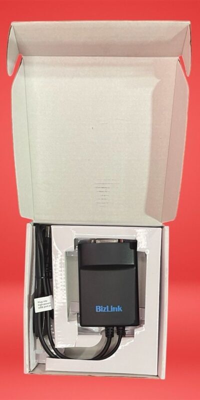 BizLink DisplayPort to DVI Adapter USB Powered Black Dongle Kit