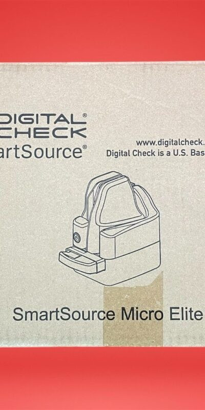 Digital Check SmartSource Micro Elite USB Check Scanner Electric
