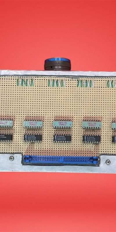 Vintage Logic DIP Switch Console Breadboard Unit