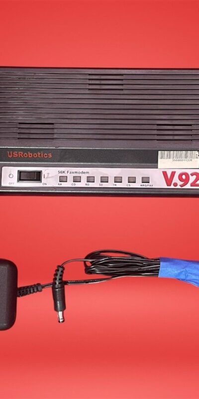 US Robotics 5686 56K V.92 External Faxmodem High-Speed Internet Modem