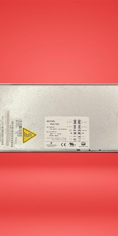 Emerson R48-500 Power Rectifier Module 48V 20.9A High Efficiency Compact Design