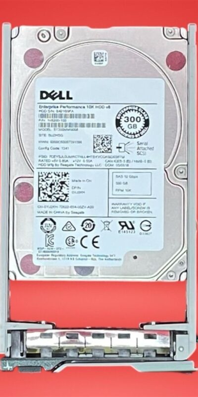 Dell 300GB 10K RPM SAS 2.5" Internal Laptop Hard Drive
