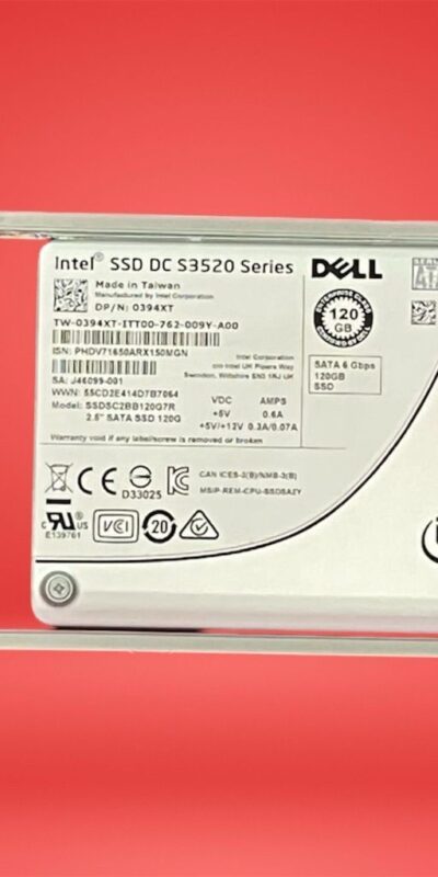 Dell SSDSC2BB120G7R 120GB 6Gbps 2.5" SATA Solid State Drive 394XT