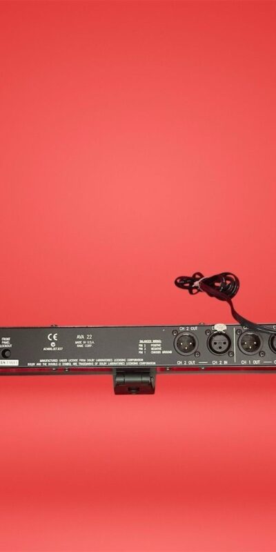 Rane AVA22  2-Channel High Resolution Stereo Audio Delay Unit Black