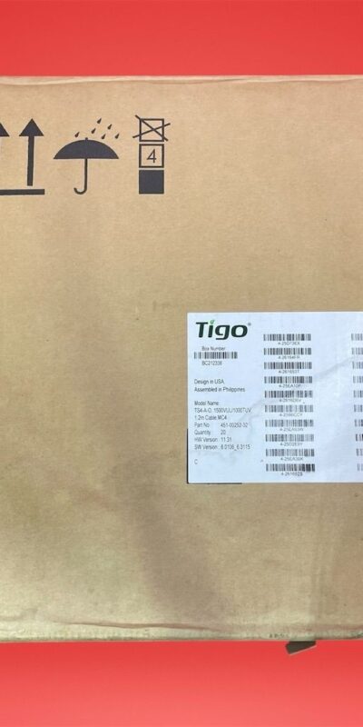 Tigo Energy TS4-A-0 Maximum Management Unit for Solar Array