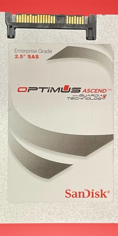 SanDisk Optimus Ascend TXA2D2 2.5" SAS Internal SSD SDLKODDM-400G-5CA1