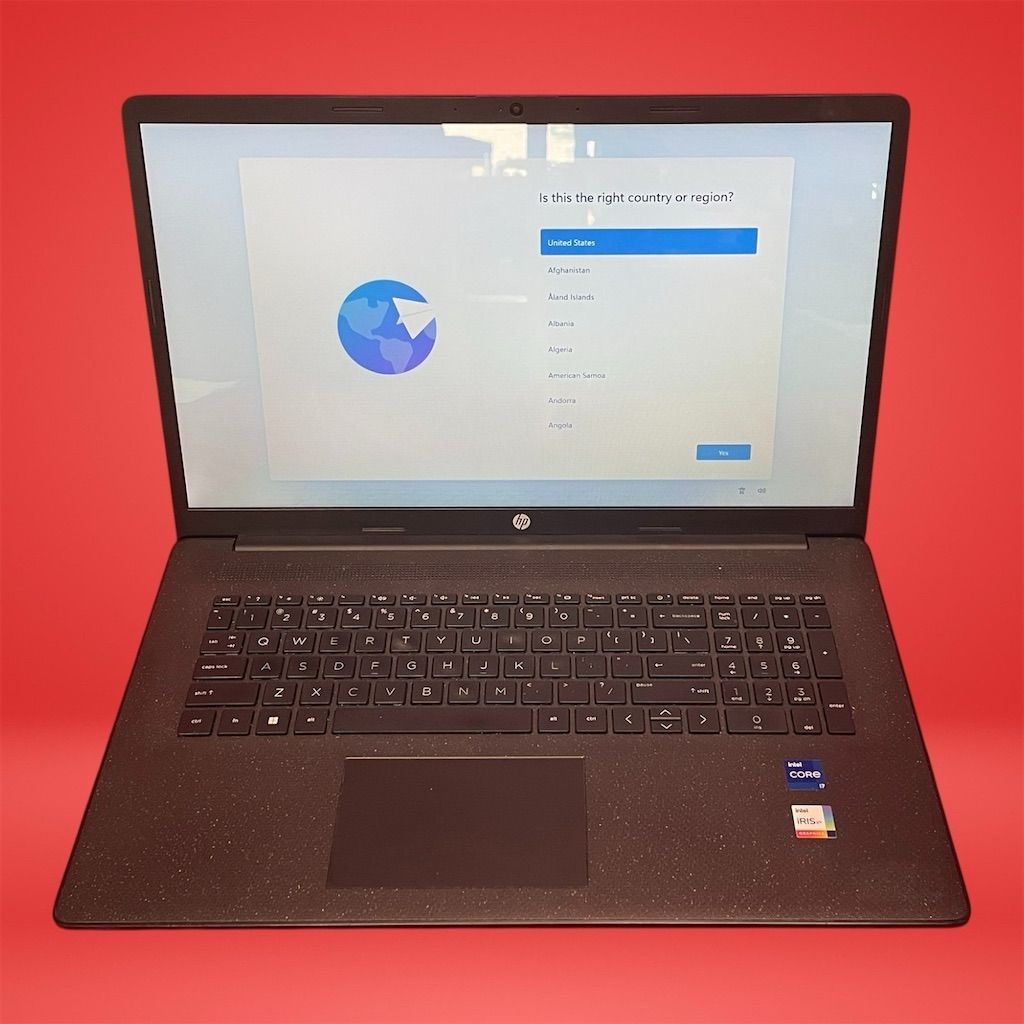 HP Notebook 17T-CN200 Intel Core i7-1255U, 1.70GHz 16GB RAM 1TB SSD Win 11 Home