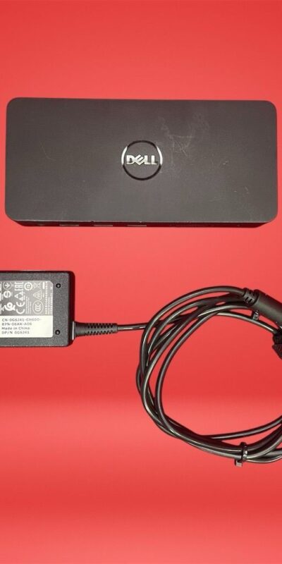 Dell D3100 USB 3.0 UHD Docking Station 4K Plug and Display with 65W AC Adapter