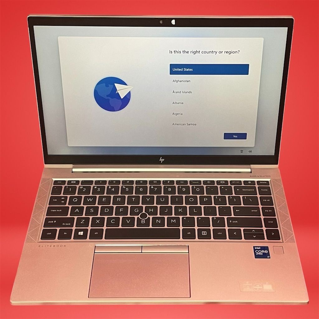 HP EliteBook 840 G8 14" FHD Intel Core i7-1185G7 8GB RAM 256GB NVMe Win 11 Pro