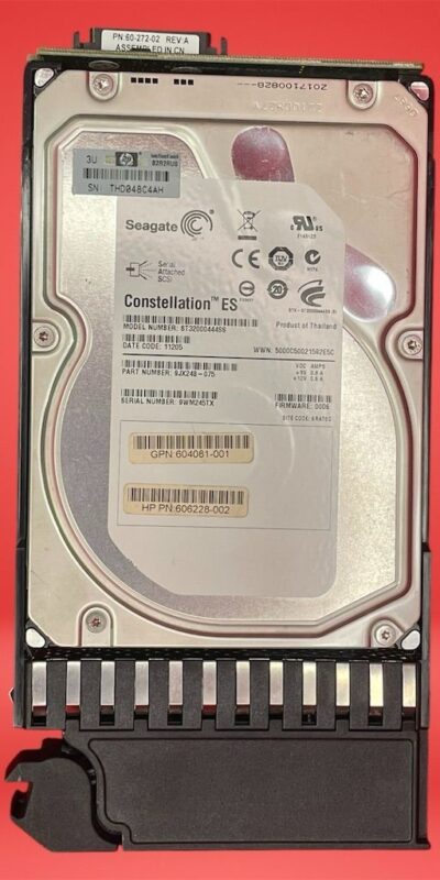 Dell ST32000444SS 2TB 7.2k rpm SAS 6Gbps 3.5in Hard Drive 9JX248-075