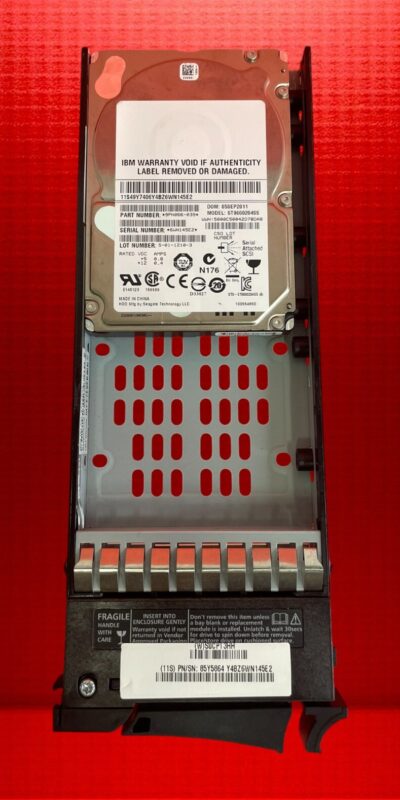 IBM 600GB 10K 2.5in SAS 6Gbps HDD ST9600204SS 9PN066-039 Server