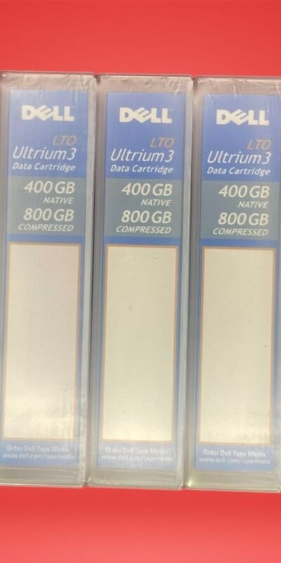 5 Pack Dell LTO Ultrium 3 Data Cartridges 400GB/800GB Storage Capacity HC591