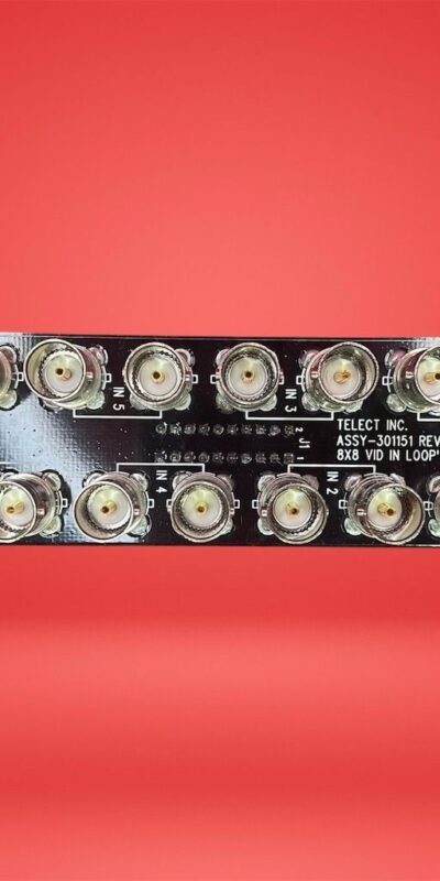 Telect ASSY-301151 8x8 Video In Looping PCB Card Digital Interface Adapter