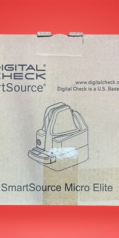 Digital Check SSM1-MicroElite SmartSource Digital USB Check Scanner W/ Adapter