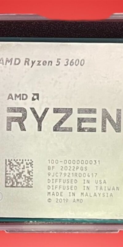 AMD Ryzen 5 3600 6-Core 12-Thread Unlocked Desktop Processor 100-100000031