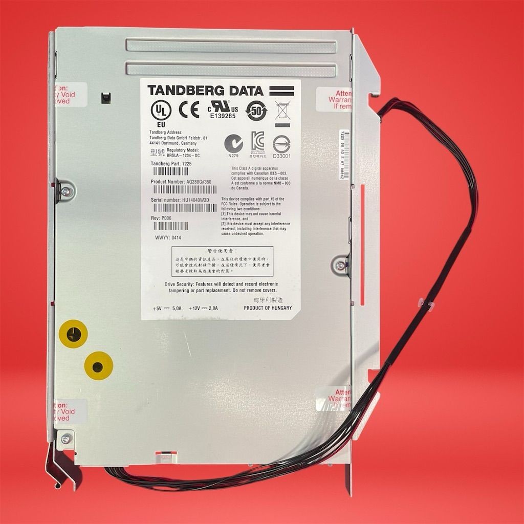 Tandberg LTO-5 HH SAS Internal Tape Drive 1.5TB/3.0TB PC Compatible