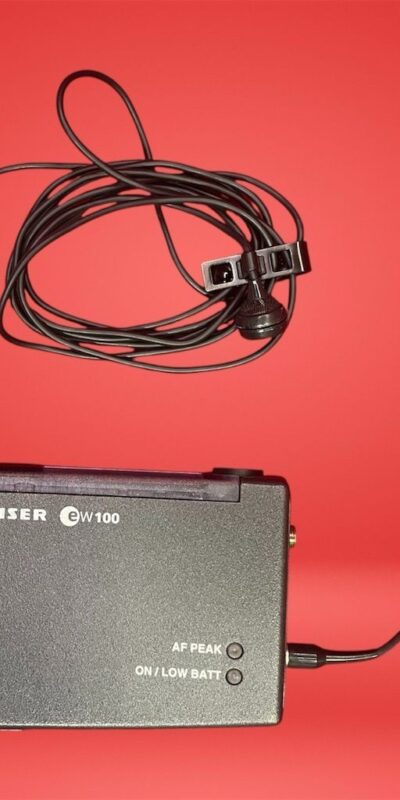 Sennheiser EW100 Wireless Lavalier Microphone System for Broadcasting