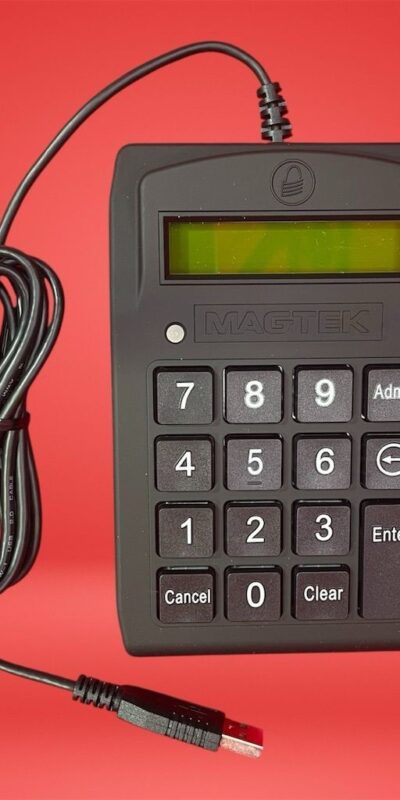 New Open Box MagTek DynaPAD PN: 21087008 Keypad Card Reader