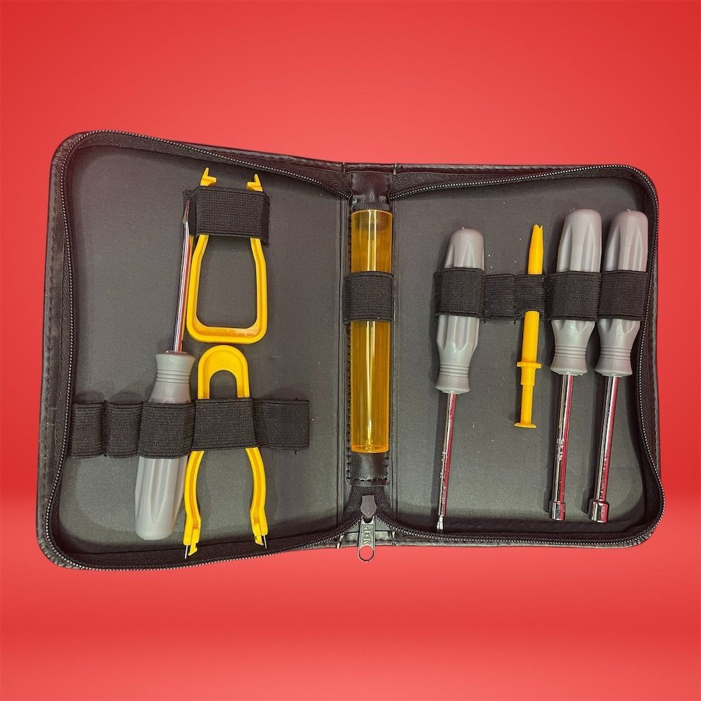 Compact Computer PC Repair Tool Kit in Zipper Case - Screwdrivers & Nut Drivers