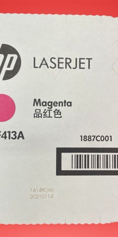 HP LaserJet 410A Magenta Laser Toner Cartridge CF413A