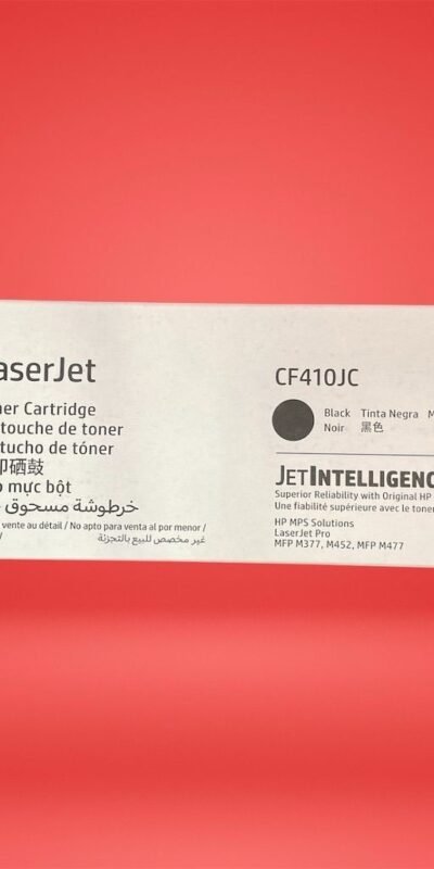 HP Black LaserJet Toner Cartridge CF410JC for LaserJet Pro MFP M377 M452 MFPM477