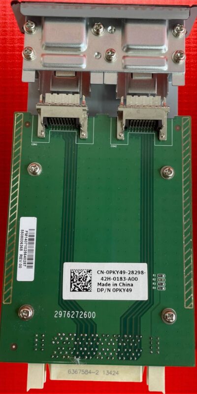 Dell PKY49 S-Series 2-Port CX4 12Gb Stacking Module for Force10 Switch