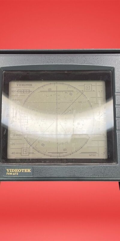 Videotek TVM-675 Waveform Monitor Vectorscope Audio NTSC